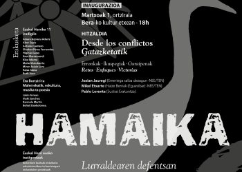 Exposición itinerante HAMAIKA en defensa del territorio de Euskadi
