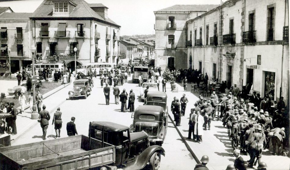 Aparecen dos fotografías de la toma de Ponferrada por los fascistas el 21 de julio de 1936