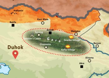 En los primeros 70 días de 2024, Turquía ha bombardeado la gobernación de Duhok al menos 141 veces