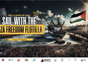 Flotilla internacional de ayuda civil para romper el asedio a Gaza