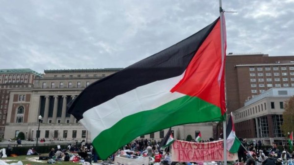Protestas contra genocidio en Gaza llegan al Parlamento de Escocia