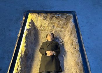 Alberto San Juan interpretará Sobre Lorca en la instalación Ruina, de Eugenio Merino, sobre una escultura hiperrealista del poeta