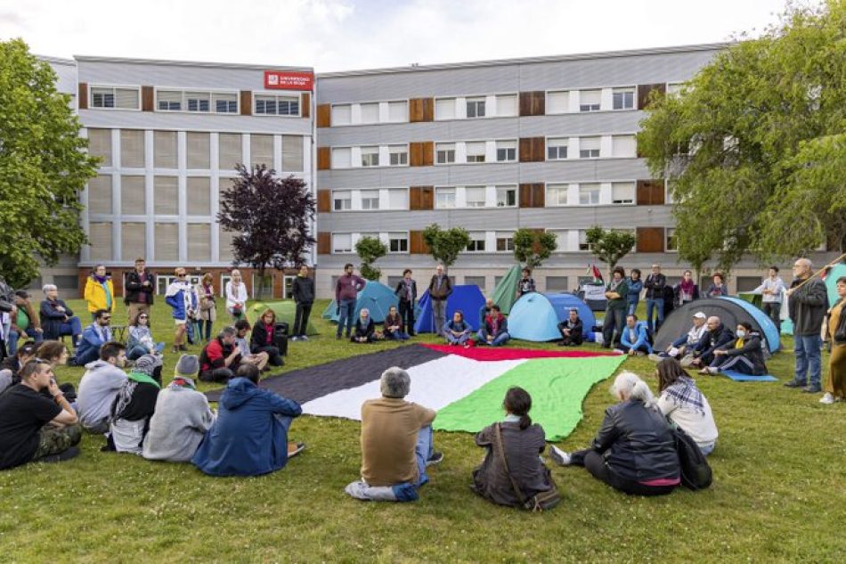 La Acampada por Palestina en La Rioja cumple una semana, sigue creciendo y plena de energía