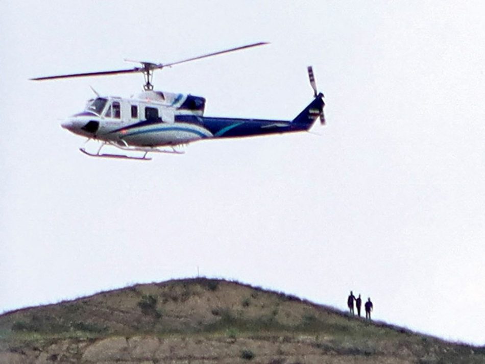 Publican el informe preliminar del helicóptero presidencial de Irán accidentado