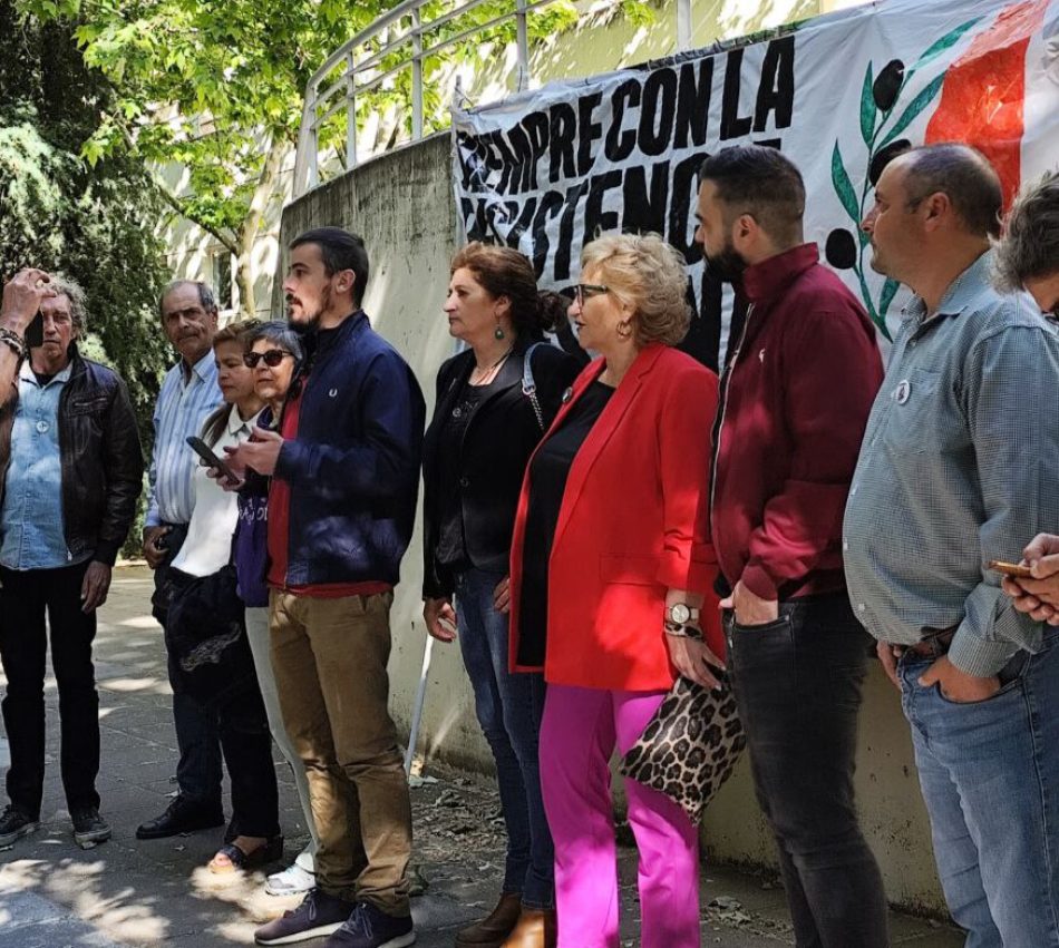 Podemos Castilla-La Mancha muestra su apoyo a los estudiantes de la UCLM acampados por Palestina