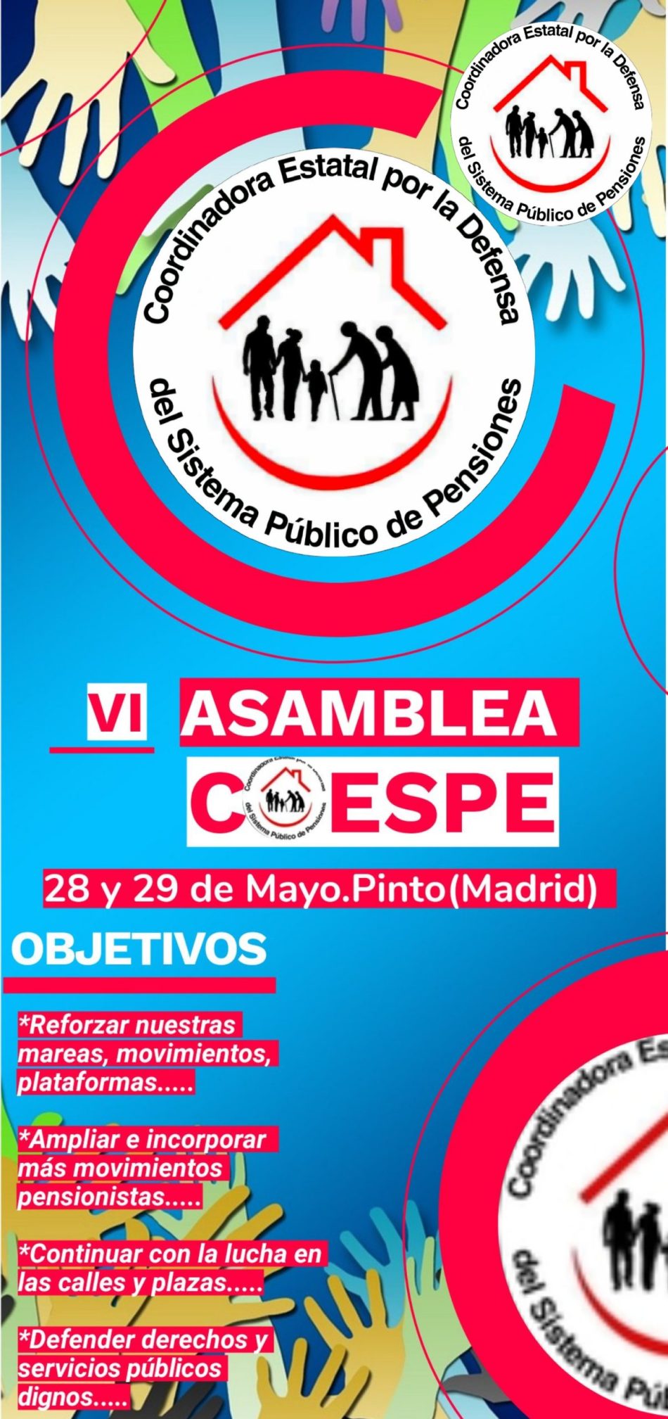 VI Asamblea de COESPE Pinto (Comunidad de Madrid)