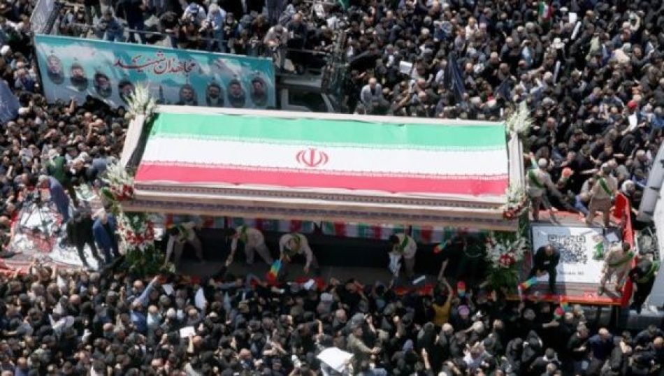 Representantes de 50 naciones acuden al funeral del presidente Raisi en Teherán