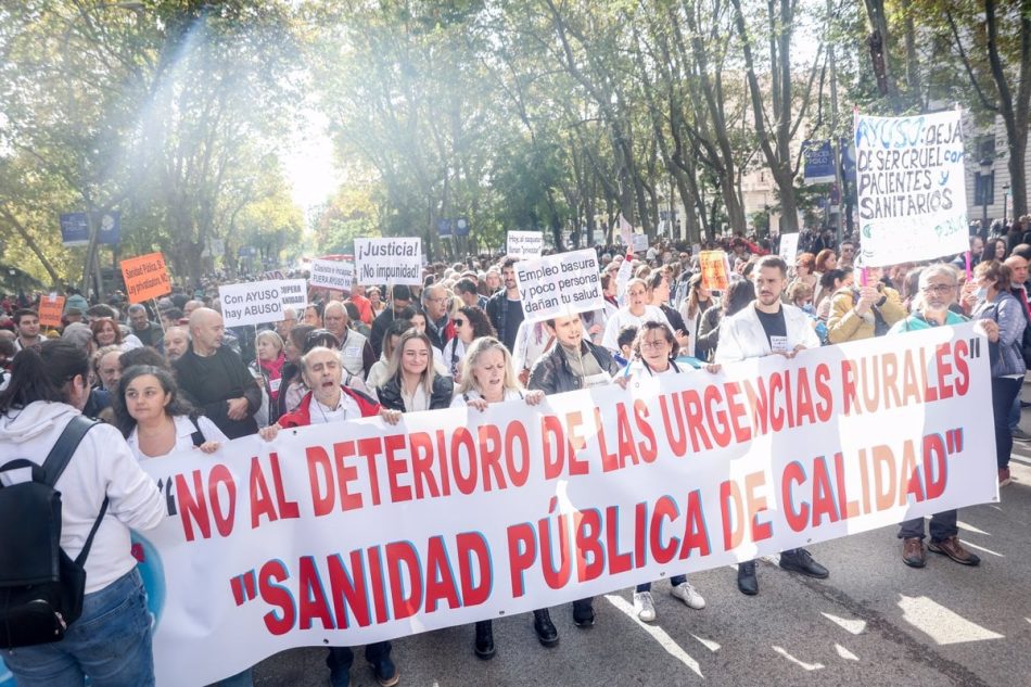 FACUA Madrid se suma a la movilización por la sanidad pública del próximo 19 de mayo