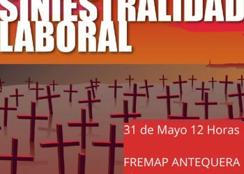 Antequera acoge el acto bimestral de CGT Andalucía contra la siniestralidad laboral