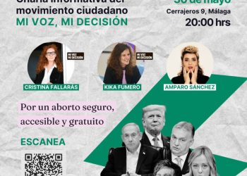 Presentación de la campaña «Mi voz, mi decisión» en Málaga