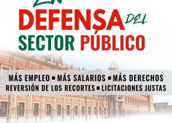 CCOO se moviliza en defensa del empleo en el sector público y la calidad en su prestación ante la ineficiente gestión del Gobierno andaluz