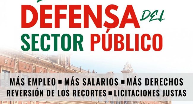CCOO se moviliza en defensa del empleo en el sector público y la calidad en su prestación ante la ineficiente gestión del Gobierno andaluz