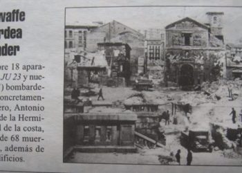 Piden que se erija un monolito/placa en Santander, en memoria de víctimas bombardeos sobre población indefensa durante la Guerra Civil