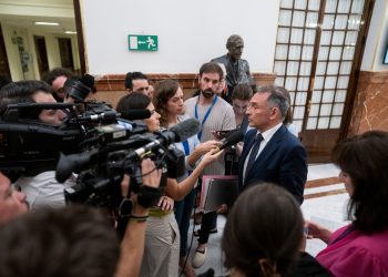 Enrique Santiago, satisfecho de que con la renovación del CGPJ “se acaba con su secuestro prolongado” por parte del PP y un bloqueo que “degradaba a la justicia hasta límites increíbles”