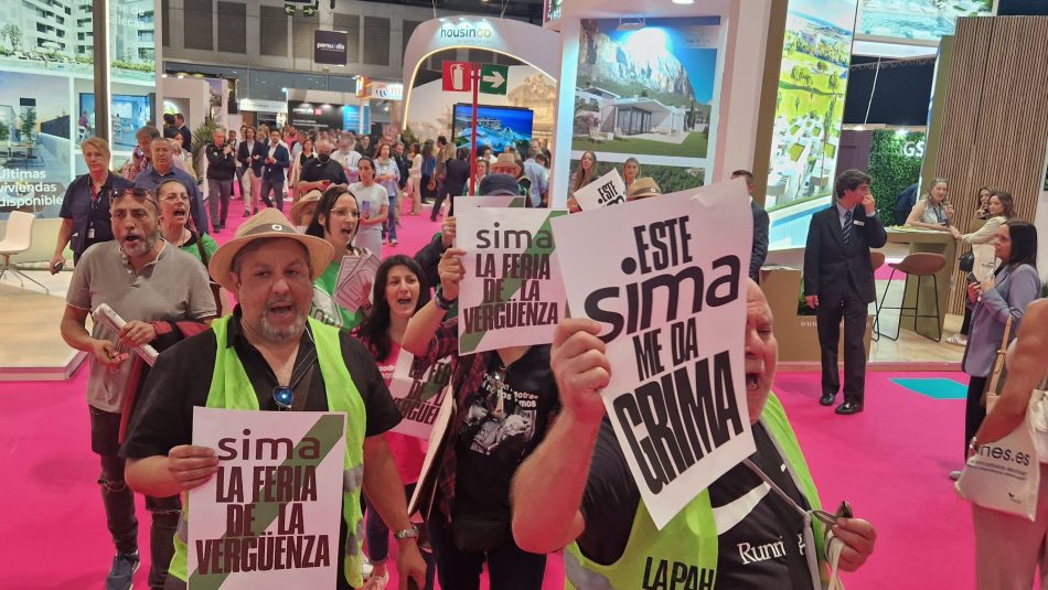 Llega a Madrid la polémica feria inmobiliaria SIMA en plena emergencia habitacional