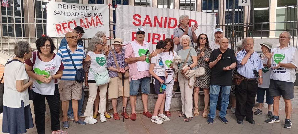 Vecinas y Vecinos de Barrios y Pueblos de Madrid realizará un nuevo registro masivo de reclamaciones a la Consejería de Sanidad