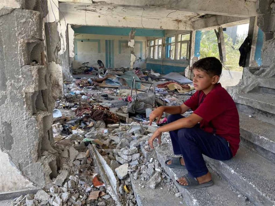 Comisionado general de la ONU denunció la situación de la infancia en Gaza