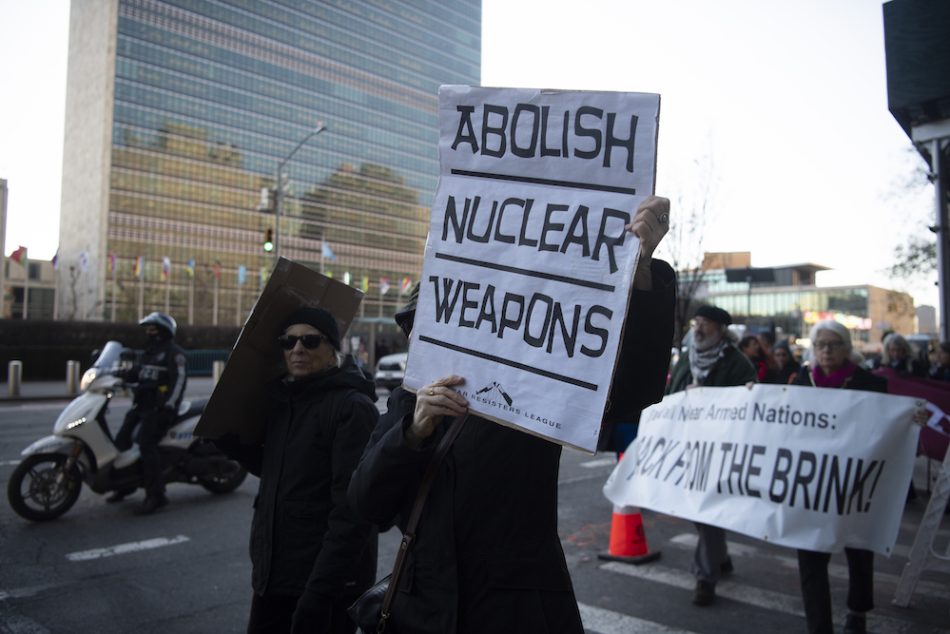 Cien ciudades españolas piden al Gobierno que firme el Tratado de Prohibición de las Armas Nucleares