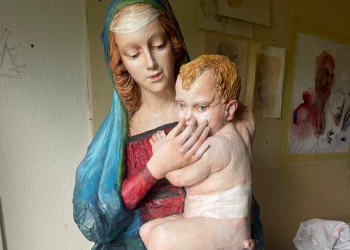 Una imagen de la Virgen llega de Italia a la Región de Murcia y desembarcará en Los Urrutias, coincidiendo con el día del Medio ambiente, 5 de Junio