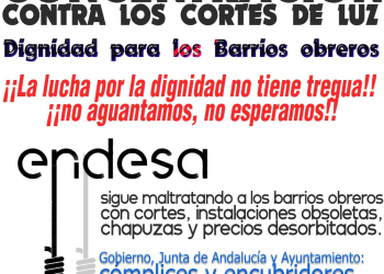 Barrios Hartos ante la nueva crisis veraniega de cortes de luz en las zonas obreras afectadas