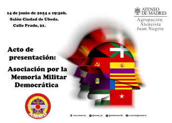 Acto de Presentación de la Asociación por la Memoria Militar Democrática