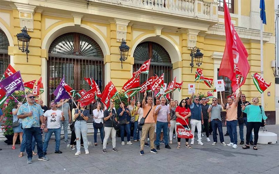 La asamblea de delegados y delegadas de CCOO califican como “decepcionante” la reunión con el Ayuntamiento de Chiclana y acuerdan el mantenimiento de las movilizaciones