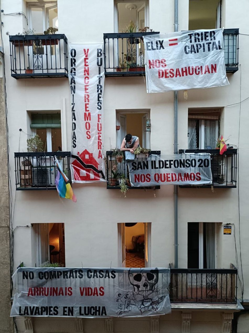 San Ildefonso, 20 (Madrid) exige la venta del bloque a las vecinas para constituir una cooperativa de viviendas en cesión de uso