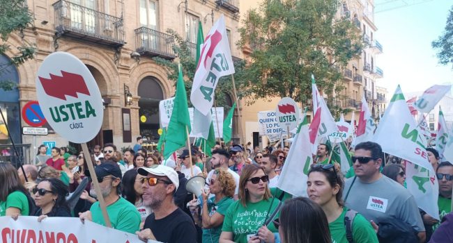 USTEA denuncia el cierre de 163 aulas en los colegios de la provincia de Sevilla