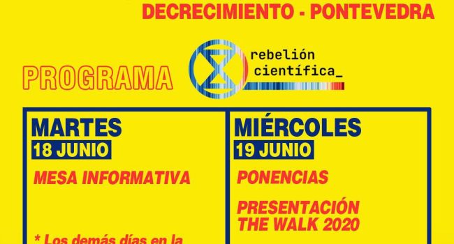 Congreso sobre Decrecimiento en Pontevedra del 18 al 21 de junio 