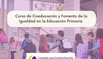 La CIMTM ofrece gratuitamente el curso online “Coeducación y Fomento de la Igualdad en la Educación Primaria”