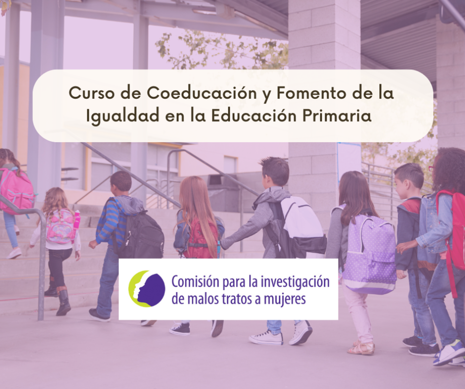La CIMTM ofrece gratuitamente el curso online “Coeducación y Fomento de la Igualdad en la Educación Primaria”