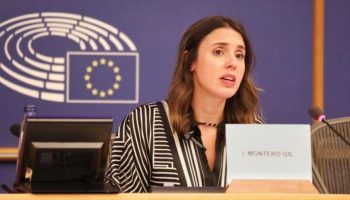 Irene Montero pide a Europa que deje de ser cómplice del genocidio en Gaza