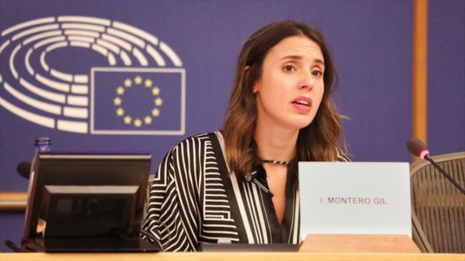 Irene Montero pide a Europa que deje de ser cómplice del genocidio en Gaza