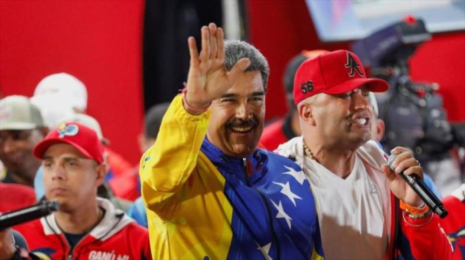 Nicolás Maduro celebra su reelección: Es el triunfo de la paz