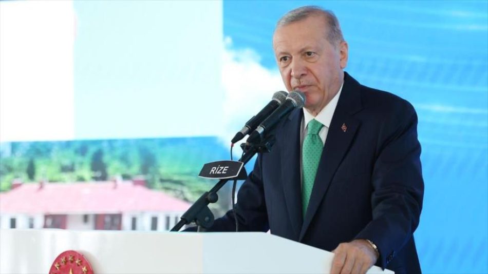 Erdogan amenaza con intervenir contra Israel al estilo de Libia