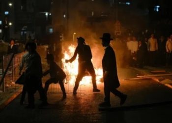 Fuertes protestas de ultraortodoxos en la Jerusalén ocupada