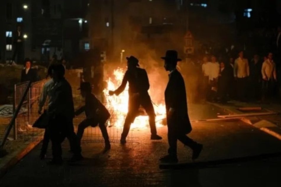 Fuertes protestas de ultraortodoxos en la Jerusalén ocupada