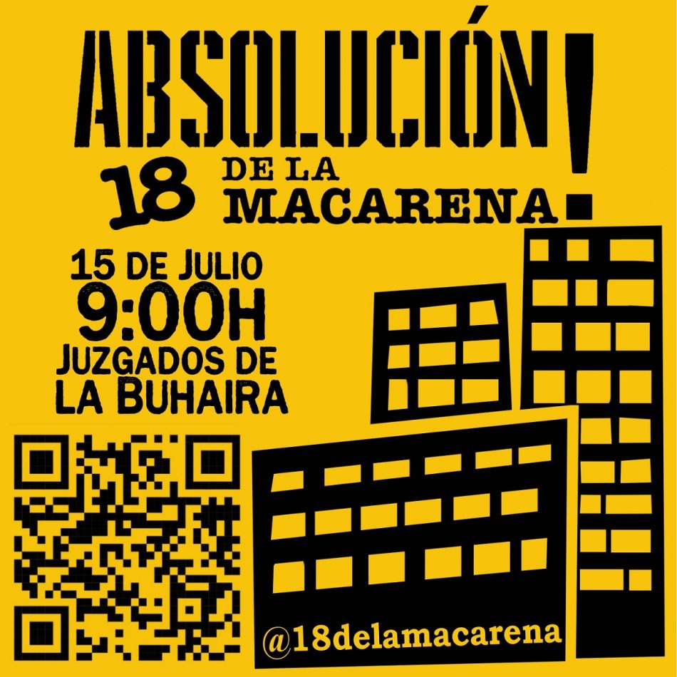 Los 18 de la Macarena: el camino hacia la criminalización del movimiento social por la vivienda en Sevilla