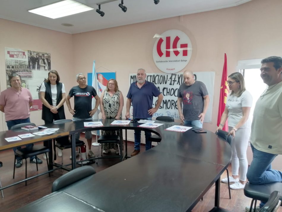 A CIG-Ourense convoca unha manifestación para alertar sobre a situación dunha provincia «que esmorece»