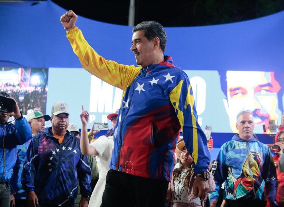 Felicitamos al Presidente Nicolás Maduro por su reelección en las elecciones presidenciales de Venezuela