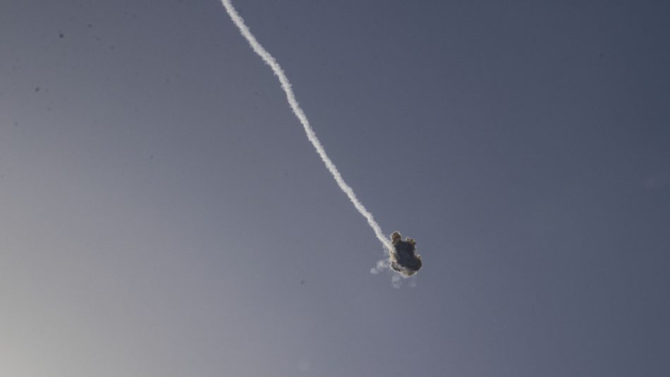 Lanzan desde Gaza la mayor andanada de cohetes en meses