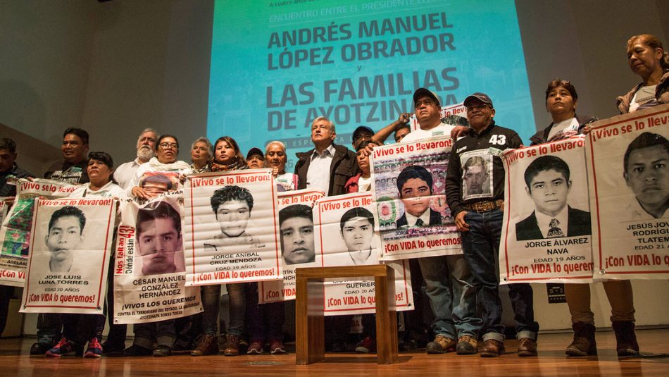 AMLO hablará «con la verdad» con los padres de los 43 normalistas de Ayotzinapa