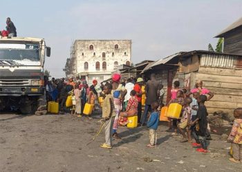 La escasez de agua agrava la situación sanitaria de Goma en la RDC