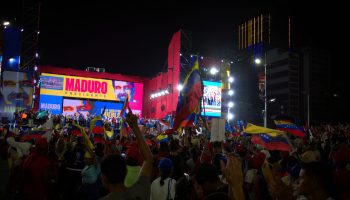 Cierre de campaña de Nicolás Maduro en Caracas