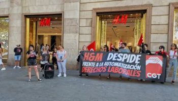 H&M sancionada por la Inspección de Trabajo por substitución de huelguistas