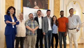 La ministra de Igualdad, Ana Redondo, presenta ‘Cultura Orgullosa’ junto al ministro de Cultura, Ernest Urtasun, coincidiendo con la celebración del Orgullo LGTBI+