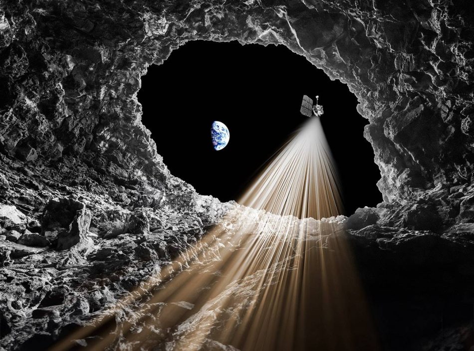 Localizada una cueva accesible en la Luna
