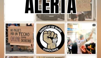 Convocan a parar un nuevo intento de desahucio en C/ Guardamar 5 (Alicante), el 25 de julio