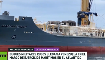 Buques militares rusos llegan a Venezuela