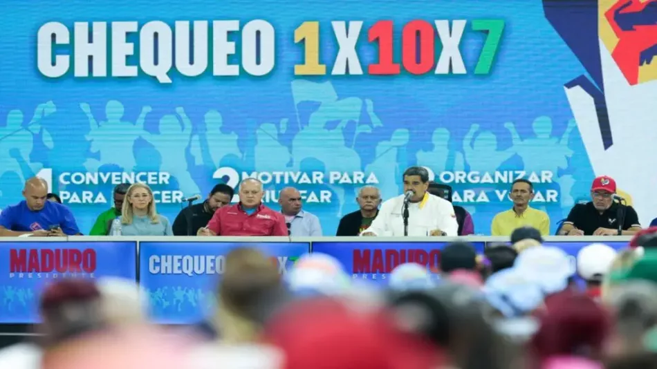 Presidente Maduro recalca que Venezuela no permitirá que la violencia obstaculice las elecciones